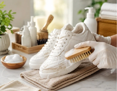 shoe cleaning